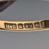 Anillo de oro de 22 quilates, vintage británico de 1958, 2.5 g (talla 12), Henry Hyde