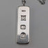Colgante de lingote de plata de ley británica de 1978, 16 g, con collar