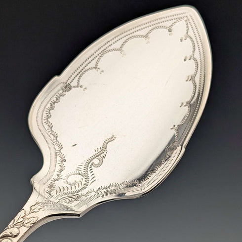 英国アンティーク シルバープレート製 デザートセット Mappin&Webb ケース入