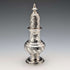 Azucarero de plata esterlina antigua inglesa de 1910, 151 g, Robert Stewart