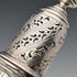 Azucarero de plata esterlina antigua inglesa de 1910, 151 g, Robert Stewart