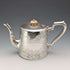 Tetera de plata chapada, antigüedad inglesa de alrededor de 1900, de John Henry Potter