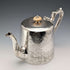 Tetera de plata chapada, antigüedad inglesa de alrededor de 1900, de John Henry Potter