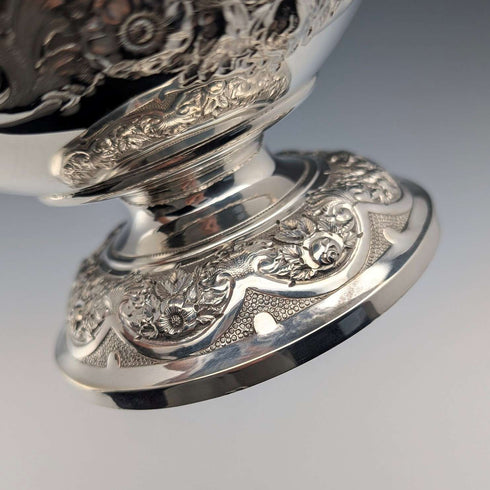 【お取り寄せ品】1893 英国アンティーク 純銀製 クラレットジャグ 900g Mappin&Webb
