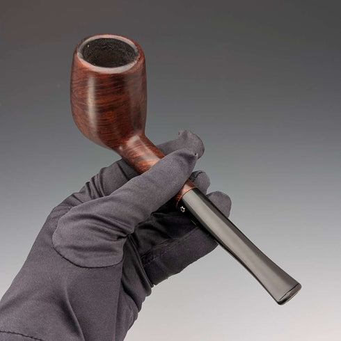 Pipa vintage escandinava de madera, Georg Jensen