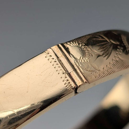 英国复古9ct包金手镯/手链 EXCALIBUR