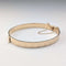 British vintage 9ct gold rolled gold bangle/bracelet Henry Griffith and Sons