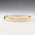 British vintage 9ct gold rolled gold bangle/bracelet Henry Griffith and Sons