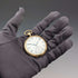 Reloj de bolsillo antiguo Vacheron Constantin, circa 1915, caja de oro macizo de 14 quilates, firmado J.E. Caldwell, en buen estado de funcionamiento.