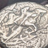 Circa 1902 Antique Longines Pocket Watch with Warrior & Ship Engravings, Silver Side Hunter Case, Good Working Condition