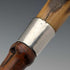1901年 英国古董 竹制杆 L型鹿角手柄 纯银装饰 手杖 81cm