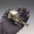 1907 British antique sterling silver carriage miniature 72g Boaz Moses Lendeck
