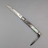 Antique British white mother-of-pearl handle double blade penknife