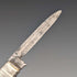 Antique British white mother-of-pearl handle double blade penknife