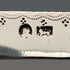 Antique British white mother-of-pearl handle double blade penknife