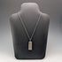Colgante lingote del Jubileo de plata esterlina británica de 1977, 28 g, con collar, MPM