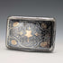 Vintage Austrian Antique Niello Inlaid 900 Silver Cigarette Case 116g