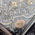 Vintage Austrian Antique Niello Inlaid 900 Silver Cigarette Case 116g