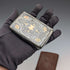 Vintage Austrian Antique Niello Inlaid 900 Silver Cigarette Case 116g