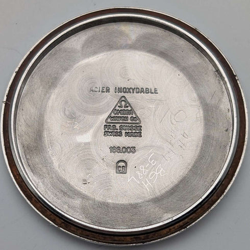 Reloj de pulsera para caballero Omega Seamaster de 1968, esfera tropical, Ref. 166.003, movimiento automático Cal. 565, en buen estado de funcionamiento
