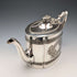 约1900年 英国古董镀银鼓形茶壶 James Dixon&Son