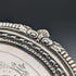 1893年 英国アンティーク 純銀製サルヴァ カードトレイ直径23cm 413g Charles Boyton