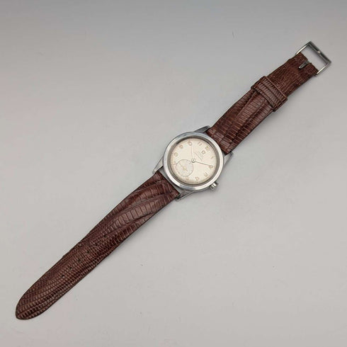 Reloj de pulsera automático para caballero Omega Seamaster Ref. 2576-11, circa 1950, calibre 342, en buen estado de funcionamiento.