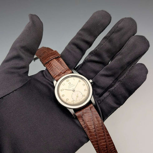 Reloj de pulsera automático para caballero Omega Seamaster Ref. 2576-11, circa 1950, calibre 342, en buen estado de funcionamiento.