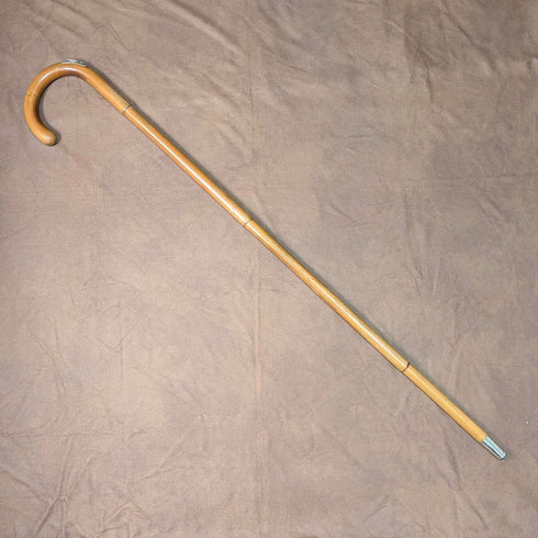 20世纪初英国古董手杖,配马用卷尺,棕褐色杖身,93厘米,Swaine&Adeney出品