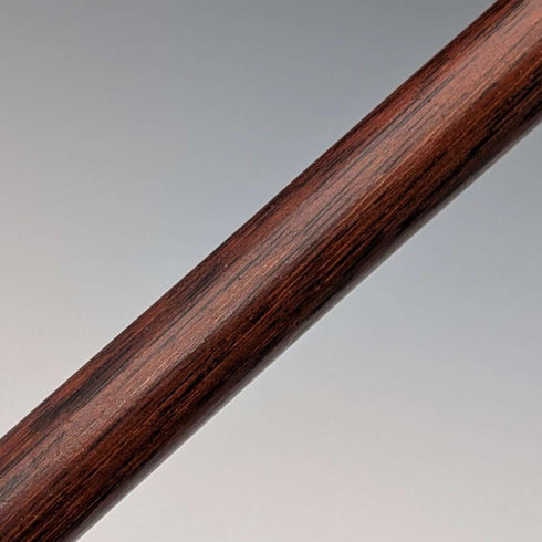 Bastón vintage británico con mango en forma de palo de golf y eje marrón, 92 cm
