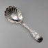 1873 British antique sterling silver tea caddy spoon 20.7g Josiah Williams