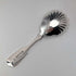 1873 British antique sterling silver tea caddy spoon 20.7g Josiah Williams