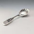 1873 British antique sterling silver tea caddy spoon 20.7g Josiah Williams