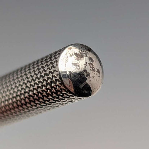 Pluma estilográfica de plata esterlina antigua británica de 1921, S Mordan