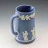 British Vintage Wedgwood Jasperware Water Jug in Pale Blue