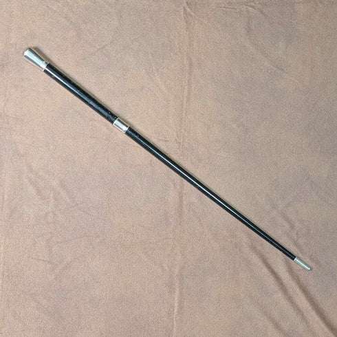 1917年 英国古董 纯银装饰 指挥棒 51cm Ebenezer Neewman