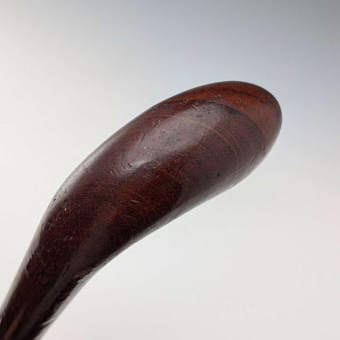 英国アンティーク ブラウンシャフト サンデースティックスタイル ステッキ 杖 88cm