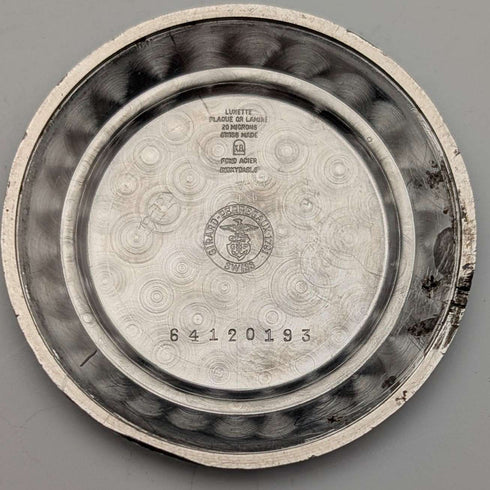 1970년경 지라드 페리고 자동식 손목시계 블랙 다이얼 Cal.08BE680 작동 양호