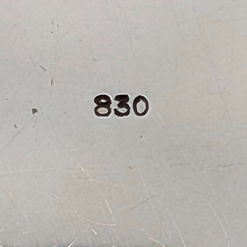 复古830银浮雕装饰塞浦路斯碗 83g