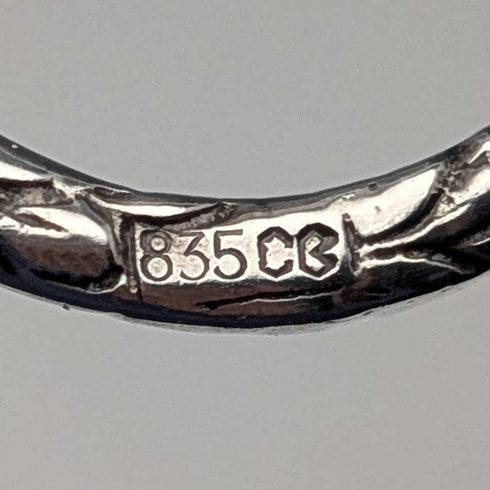 1900年頃 ドイツアンティーク 835シルバー製 ケーキトング