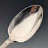 1909 British antique sterling silver Christening spoon by John Round & Son, in case