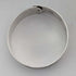 1945 British vintage sterling silver flower decorated bracelet 50g Joseph Smith