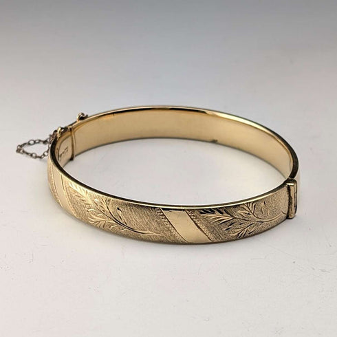 British Vintage 9ct Gold Filled Bracelet Joseph Smith