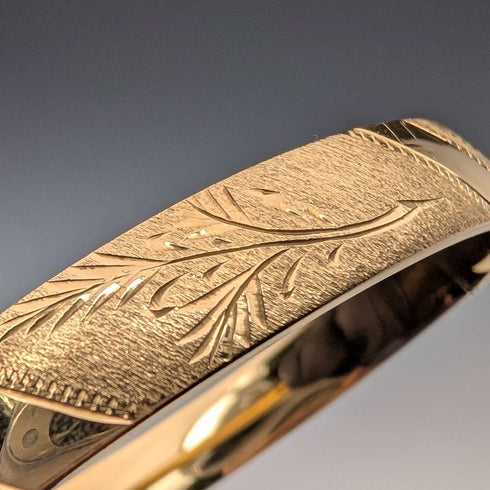 British Vintage 9ct Gold Filled Bracelet Joseph Smith