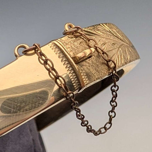 British Vintage 9ct Gold Filled Bracelet Joseph Smith