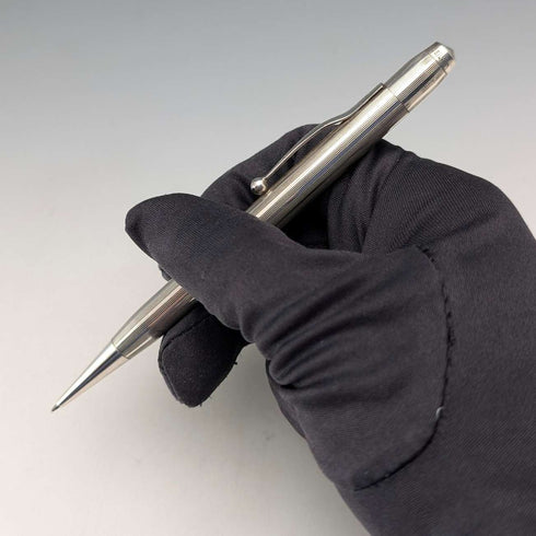 Portaminas de propulsión de plata de ley, Longleat, vintage británico