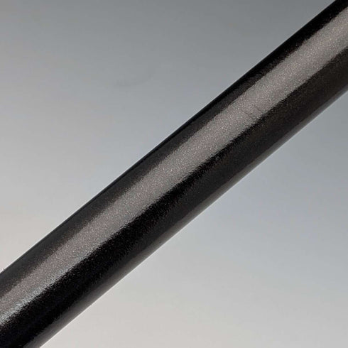 1995年 英国ヴィンテージ ブラックシャフト 純銀製ホースヘッドハンドル ステッキ 杖 92cm