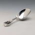 1871 British antique sterling silver tea caddy spoon 11.9g George Unite