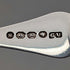 1871 British antique sterling silver tea caddy spoon 11.9g George Unite