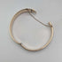 Pulsera vintage de oro laminado de 9 quilates